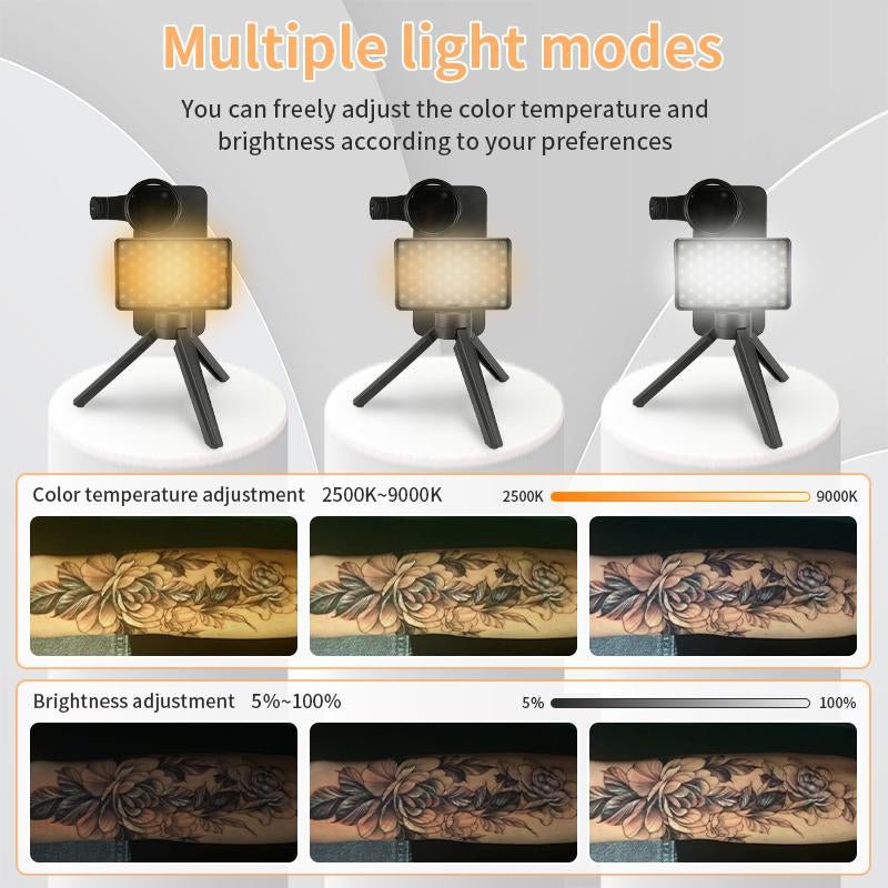 Holiday Stand Photography Supplies, Gift Lighting Filled Lights, Accessories with Front and Rear Clips, with Stand Photography Lighting - Open Season Industries