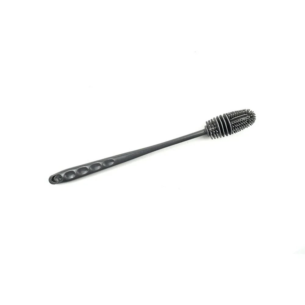 Silicone Milk Bottle Brush Long Handle Cup Brush Handheld Soft Head Food Grade Watering Kitchen Household Cleaning Brushes - Open Season Industries