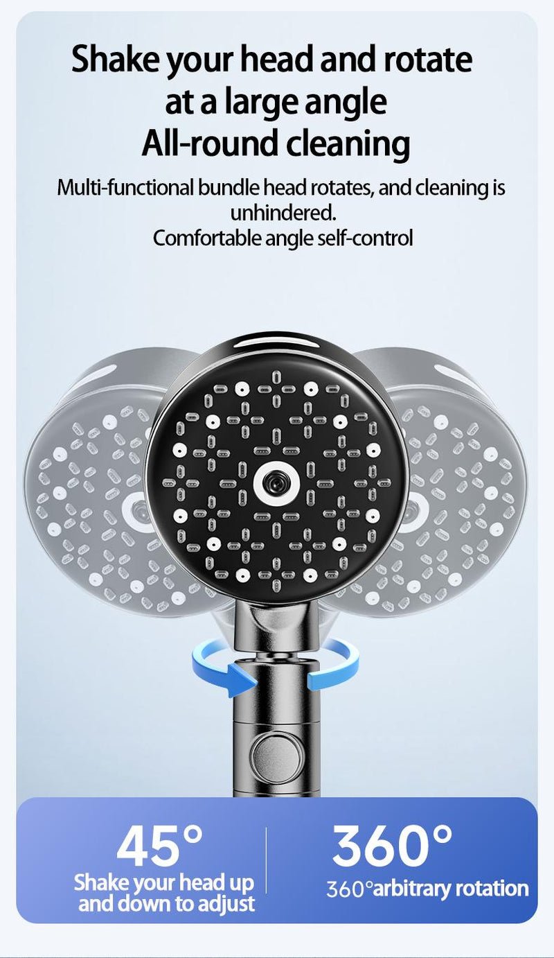 6 - Function High - Pressure Shower Head - Open Season Industries