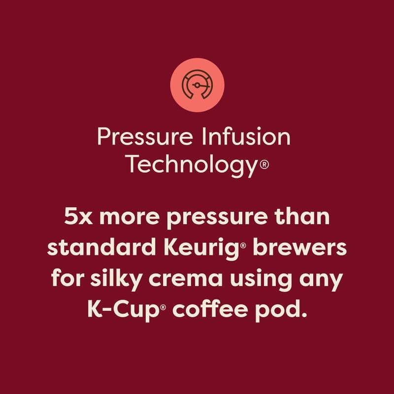 Keurig K - Crema K - Cup Pod Coffee Maker - Single Serve Coffee Maker - Make Crema - Topped Coffee& Espresso - Style Shots - Open Season Industries