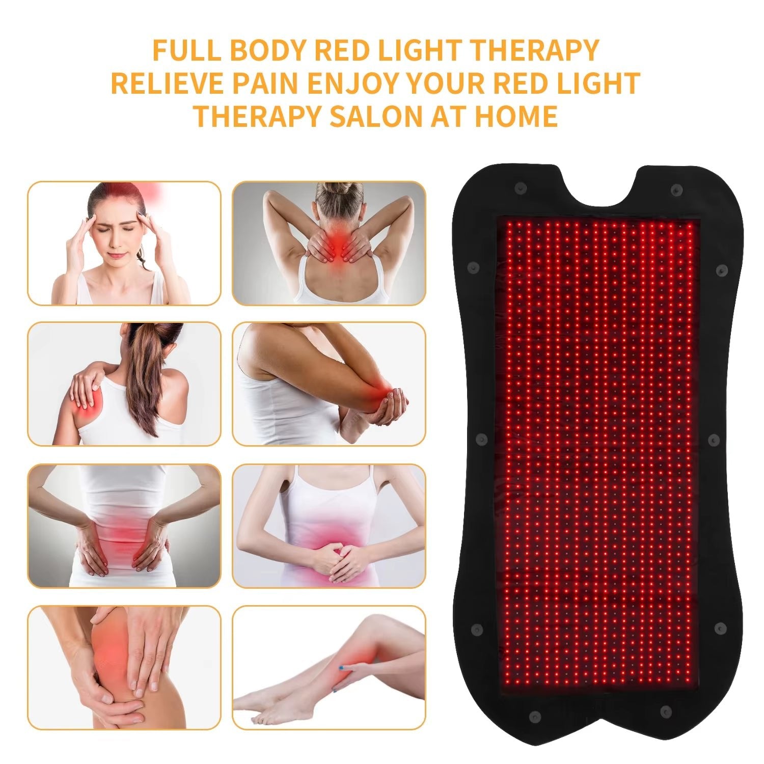 2024 New Generation Red Light Therapy Bed Used to Whole Body Pain Relieve Home Spa SUPER LARGE - Open Season Industries