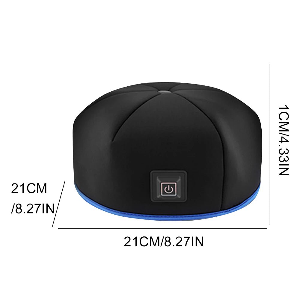 Red Light Hair Growth Cap Hair Growth Helmet Rechargeable Hair Growth Hat Hair Regrowth Beanie for Men Women - Open Season Industries