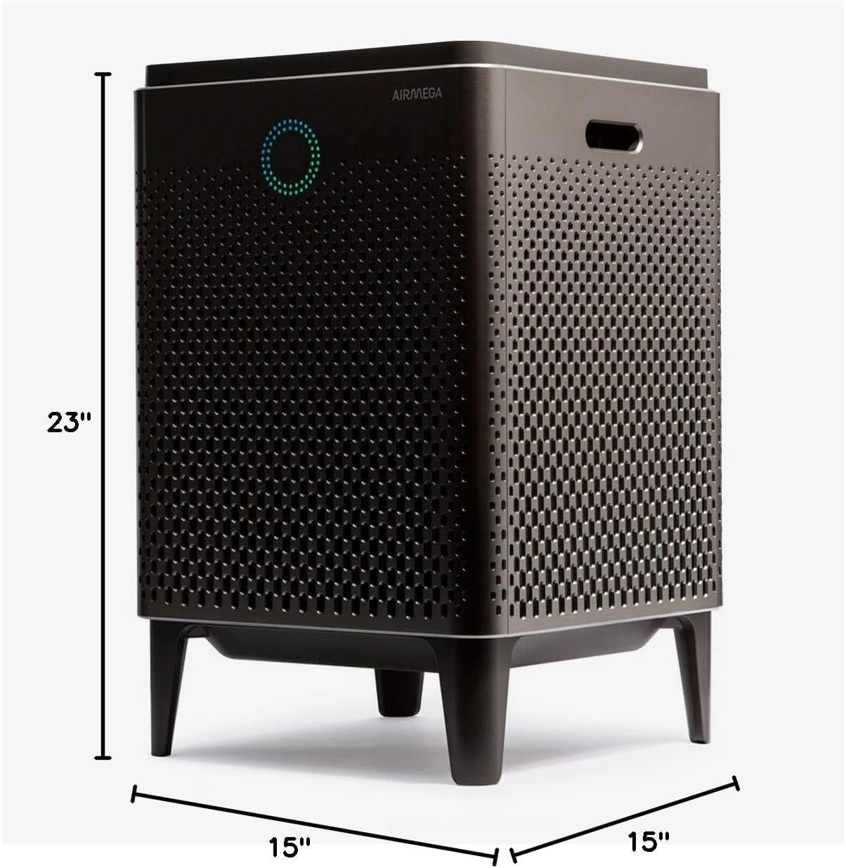 Airmega 400S(G) App - Enabled Smart Technology Compatible with Amazon Alexa True HEPA Air Purifier, Covers 1,560 Sq. Ft, Graphite - Open Season Industries