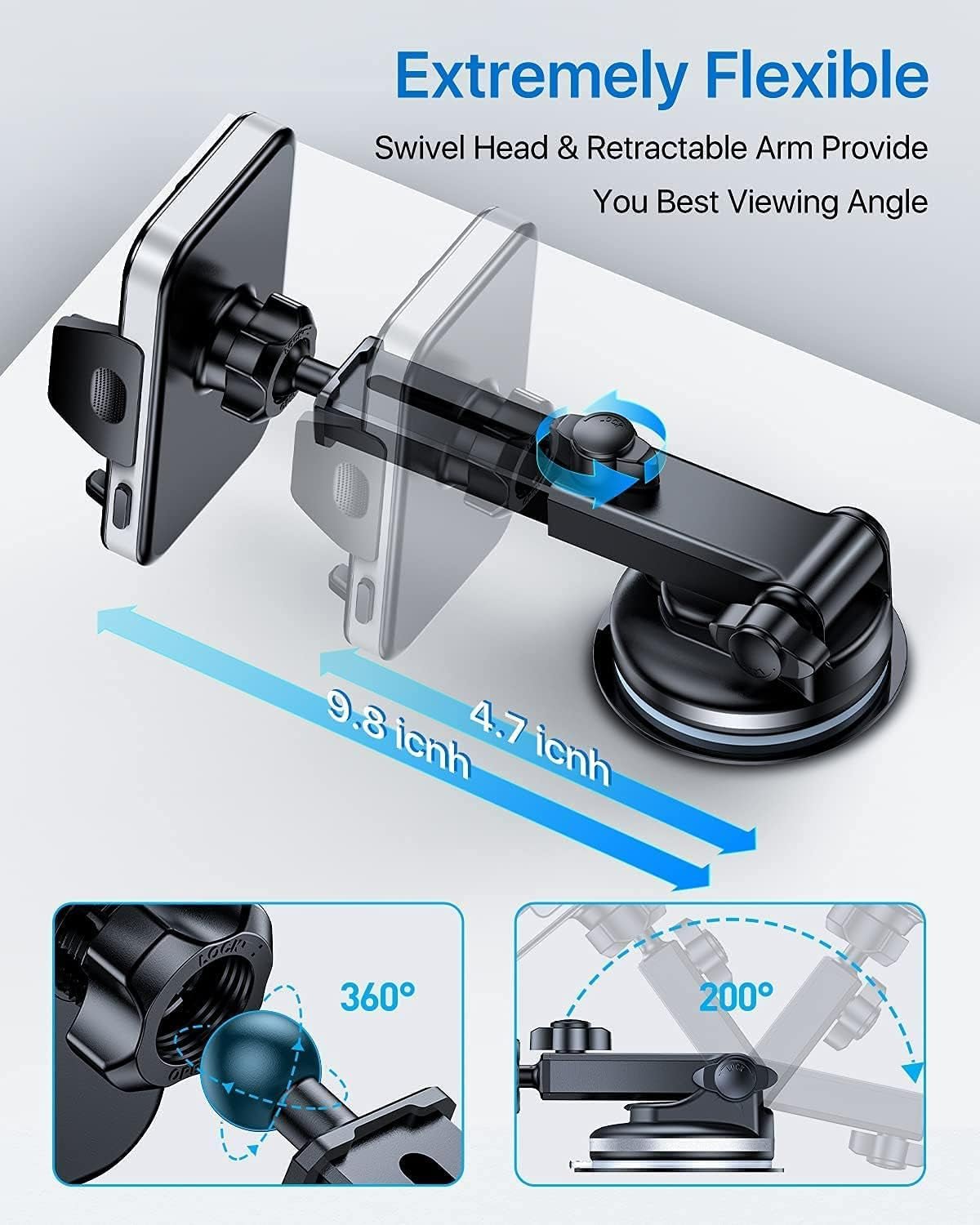 Phone Holder for Car - Open Season Industries