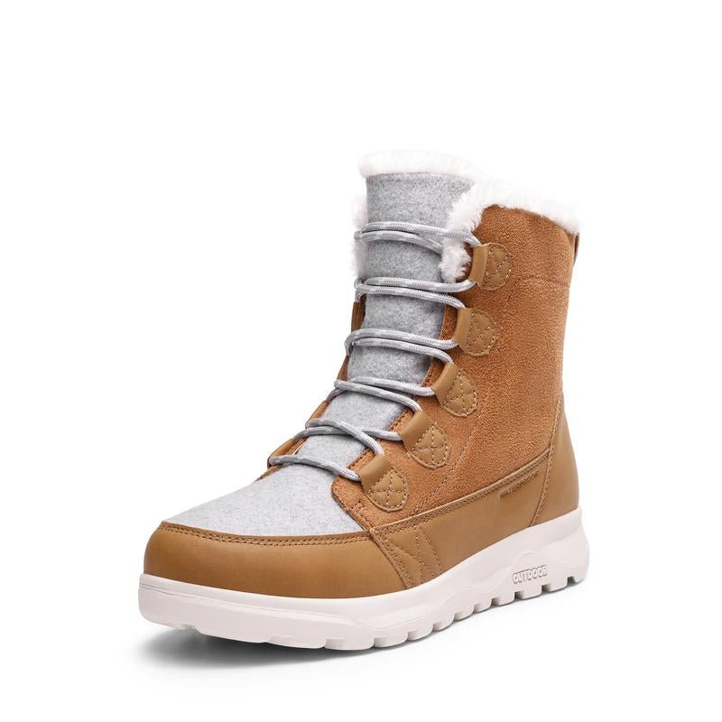 DREAM PAIRS Women'S Winter Snow Boots Lace up Warm Comfortable Faux Fur Lining Outdoor Ankle Booties - Open Season Industries