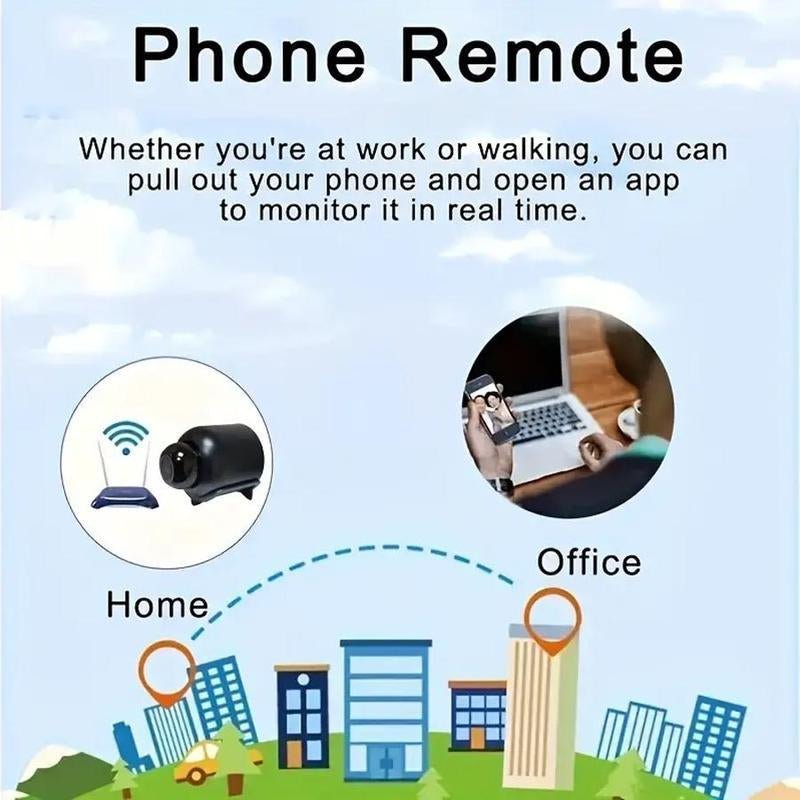 X5 Wireless Indoor Security Camera: Anti - Theft Video Recording, 720P, Memory Card Support, IP Camera, USB & Voice (APP Compatible) - Open Season Industries