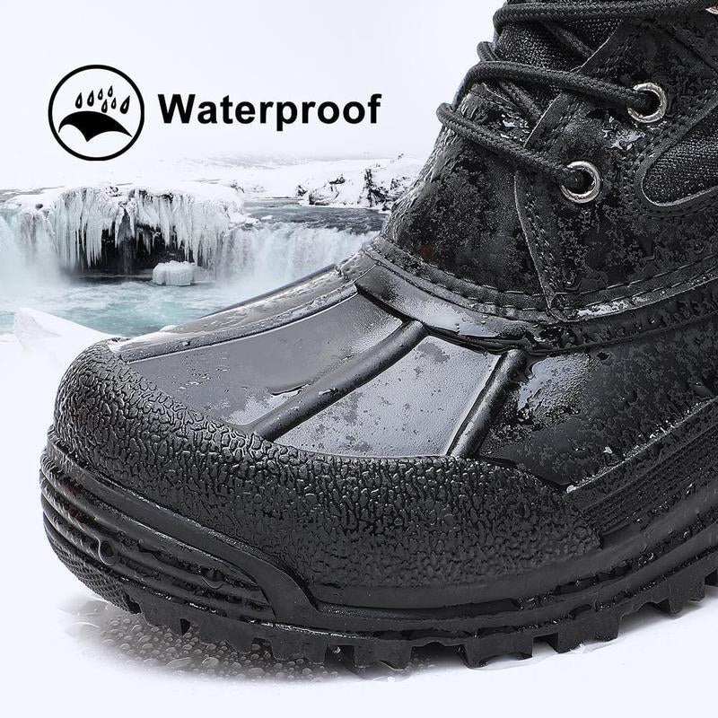 ALEADER Winter Men'S Outdoor Warm Classic Snow Boots Non - Slip 3M THINSULATE INSULATION Sports Leisure Hiking Boots Waterproof - Open Season Industries