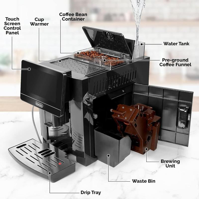 Zulay Magia Super Automatic Espresso Machine - Open Season Industries