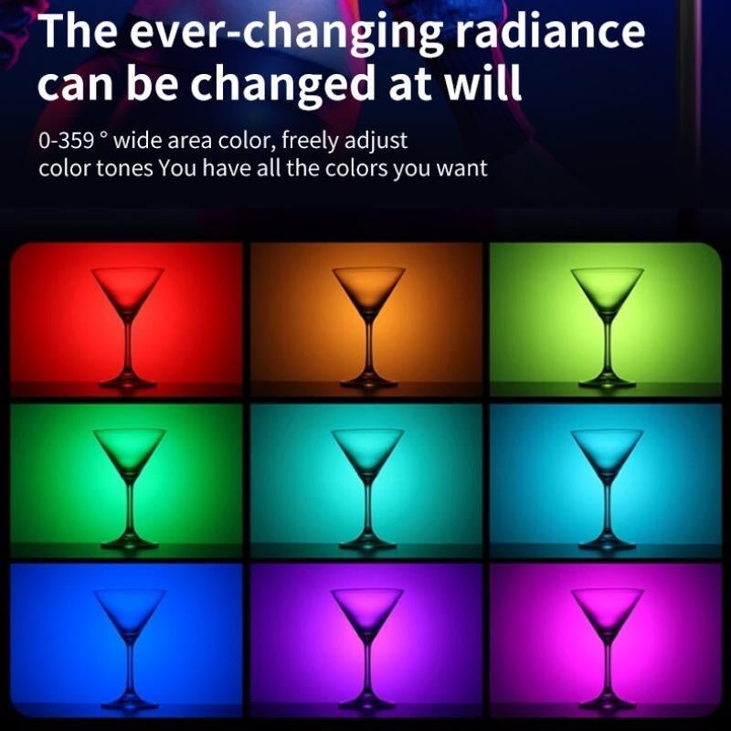 RGB COB LED Video Light, 60W RGB COB Continuous Output Lighting Handheld Spot - Light, Studio Video Lighting - Open Season Industries