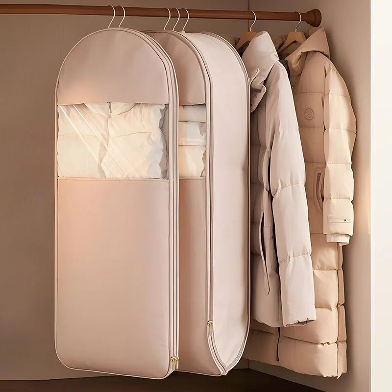 Premium Compression Storage Bags for down Jackets & Luxury Clothing - Dust - Proof Wardrobe Organizers with Space - Saving Design - Open Season Industries
