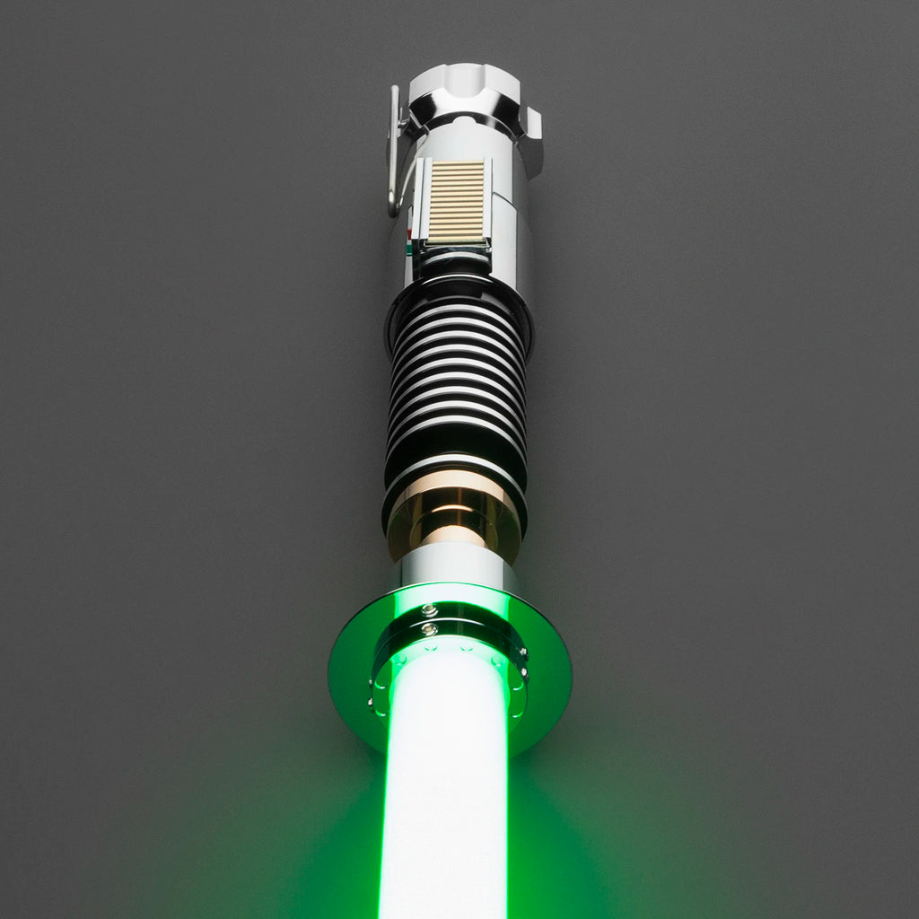 Luke Skywalker EP8 Lightsaber Heavy Dueling Xeno Pixel Saber Metal Hilt with 34 Sound Fonts Sensitive Smooth Swing - Open Season Industries