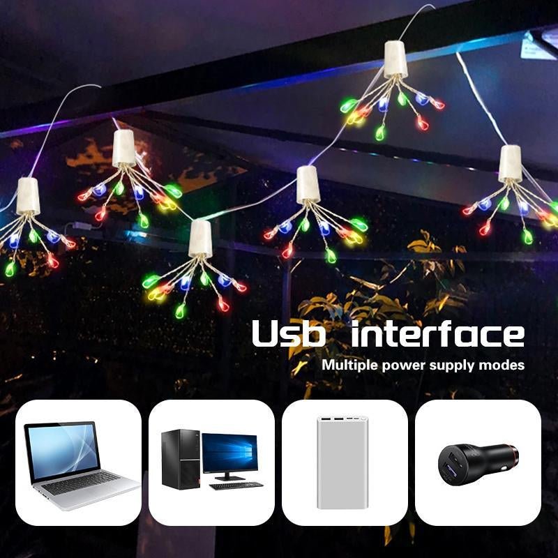 LED String Light, 1 Count 100Leds LED String Light with Remote Control & Timer, USB Powered Decorative Light for Indoor, Party, Wedding, Festival - Open Season Industries