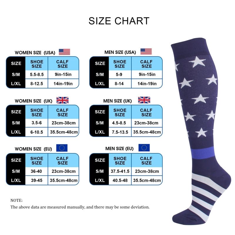 Vibrant Compression Socks - Comfort Meets Style! - Open Season Industries