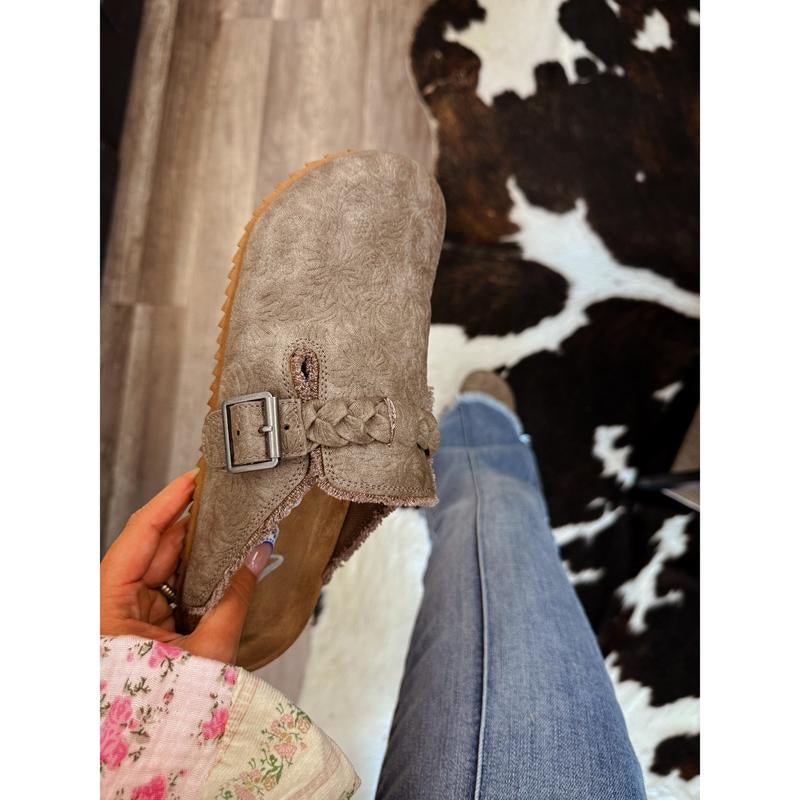 The Iris Tooled Clogs - Open Season Industries