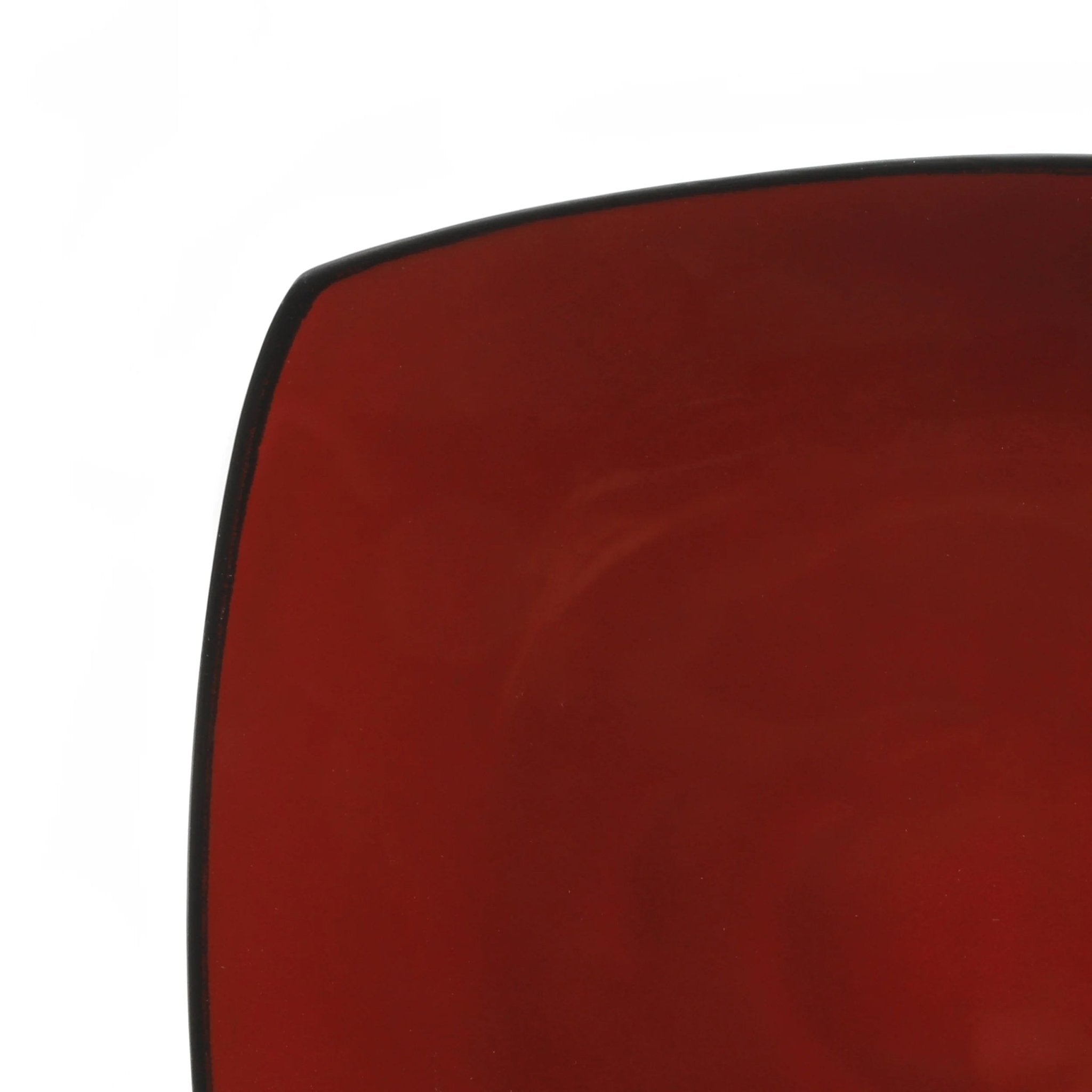 Soho Lounge Square 16 - Piece Dinnerware Set - Red - Open Season Industries