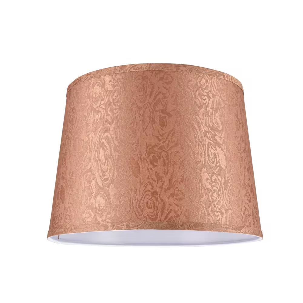 14 In. X 10 In. Brown Hardback Empire Lamp Shade - Open Season Industries