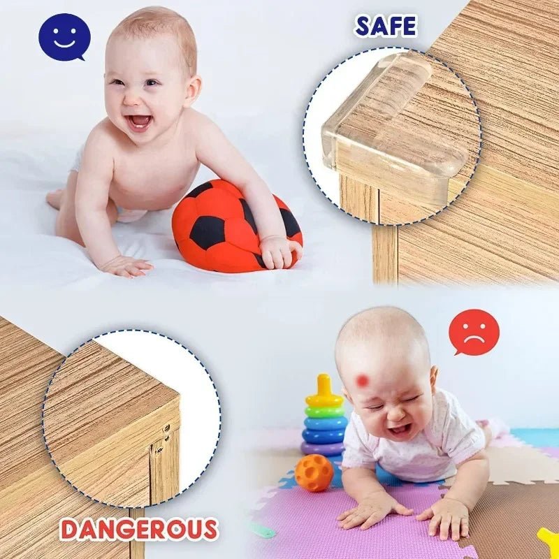 Table Corner Protectors for Baby Furniture Corner Guards Clear Children anti Collision Edge Guards Baby Safety Table Edge Covers - Open Season Industries