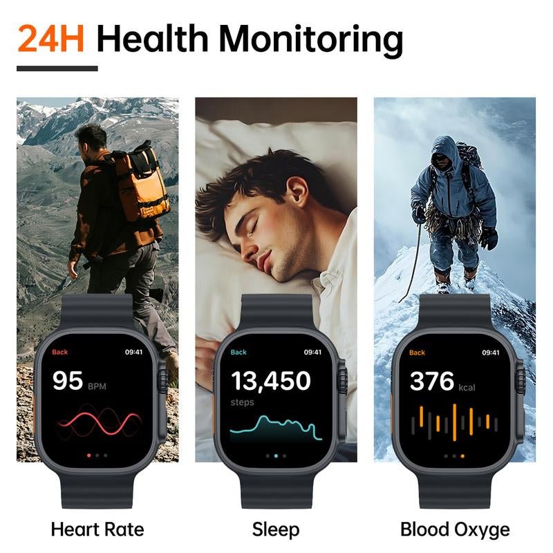 Lightweight 41Mm Smart Watch for Men and Women, 1.72 Inch Display, Bluetooth Calls, 120+ Sports Modes & Real - Time Health Monitoring, Live Special - Open Season Industries