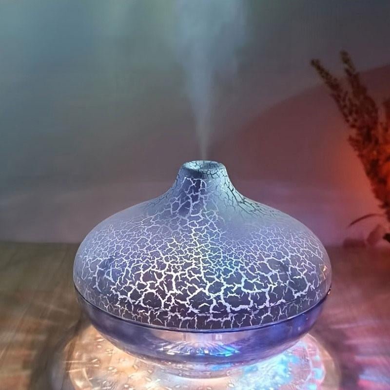USB Powered Humidifier, Colorful Atmosphere Night Light Humidifier for Bedroom, Nano Mist Aroma Diffuser Suitable for Multiple Room Types - Open Season Industries