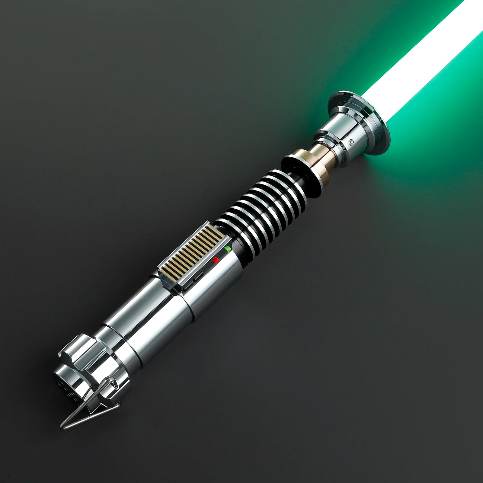 Luke Skywalker EP8 Lightsaber Heavy Dueling Xeno Pixel Saber Metal Hilt with 34 Sound Fonts Sensitive Smooth Swing - Open Season Industries