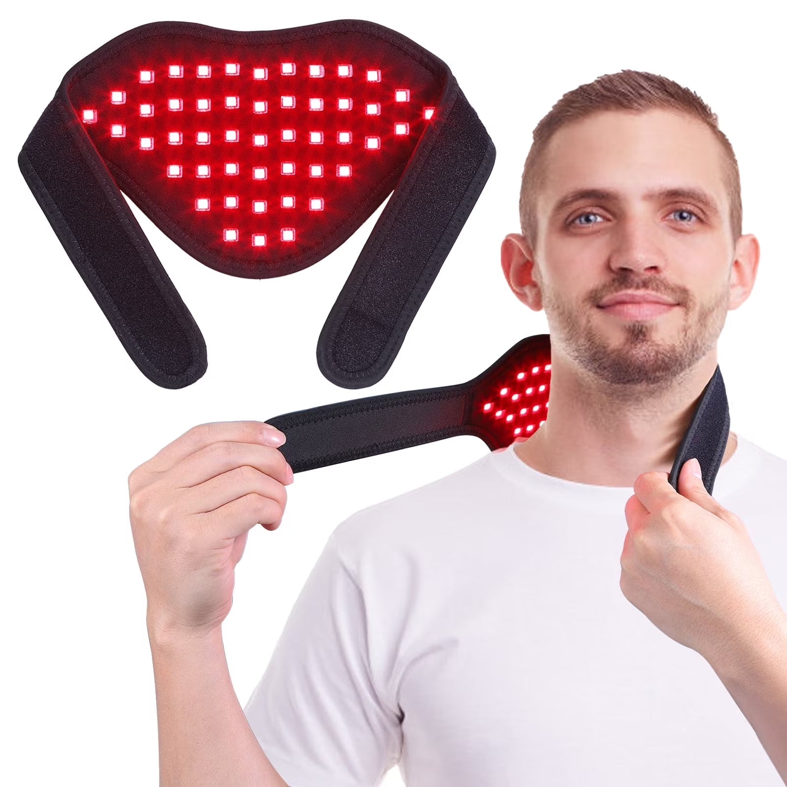 Red Light the for Neck Wearable Infrared Light for Wrist Pad Home Use Device Portable Use - Open Season Industries