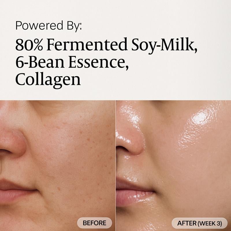 [Aruen] Tofu Collagen Jelly Cream - 80% Fermented Soy Milk + Niacinamide - Korean Skin Tightening (1.69 Fl.Oz / 50Ml) - Open Season Industries