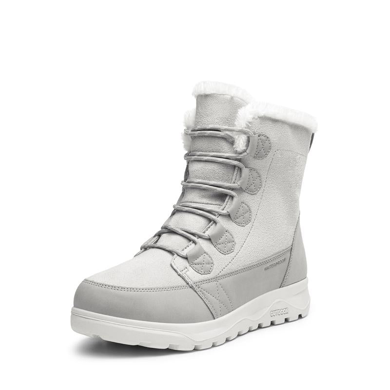 DREAM PAIRS Women'S Winter Snow Boots Lace up Warm Comfortable Faux Fur Lining Outdoor Ankle Booties - Open Season Industries