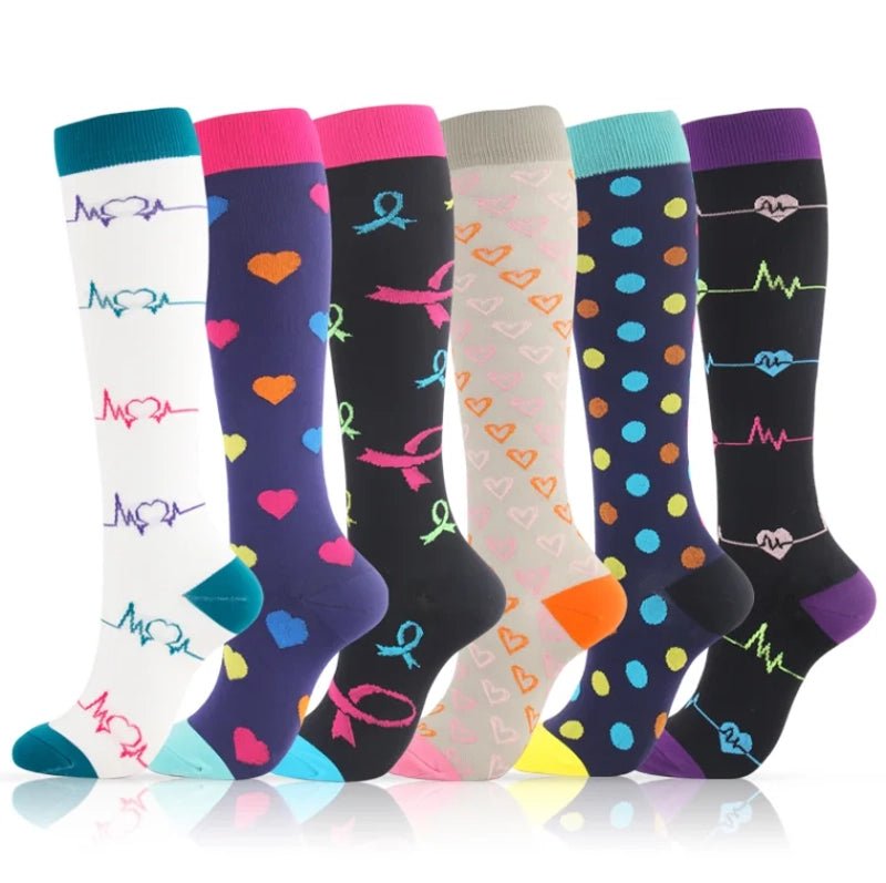 Vibrant Compression Socks - Comfort Meets Style! - Open Season Industries