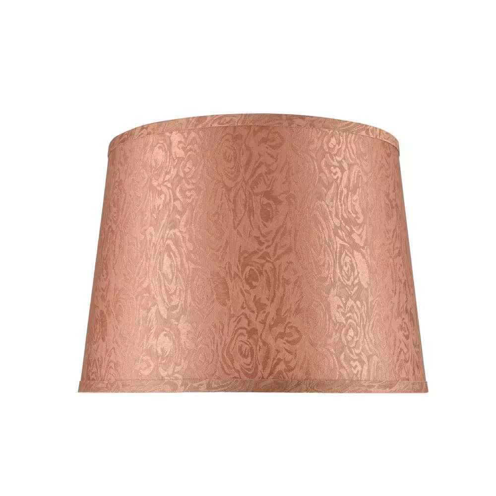 14 In. X 10 In. Brown Hardback Empire Lamp Shade - Open Season Industries