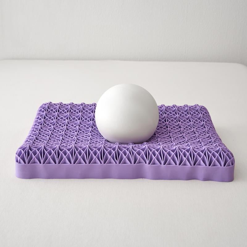 TPE Elastic Pillow, 100% Elastic Grid, Breathable Mesh Cover, Oversized Cool Ergonomic Design for Summer Travel, Neck & Shoulder Pain Relief, All - Season Comfort, Washable, Tiktok Springtok Sleep Essential - Open Season Industries