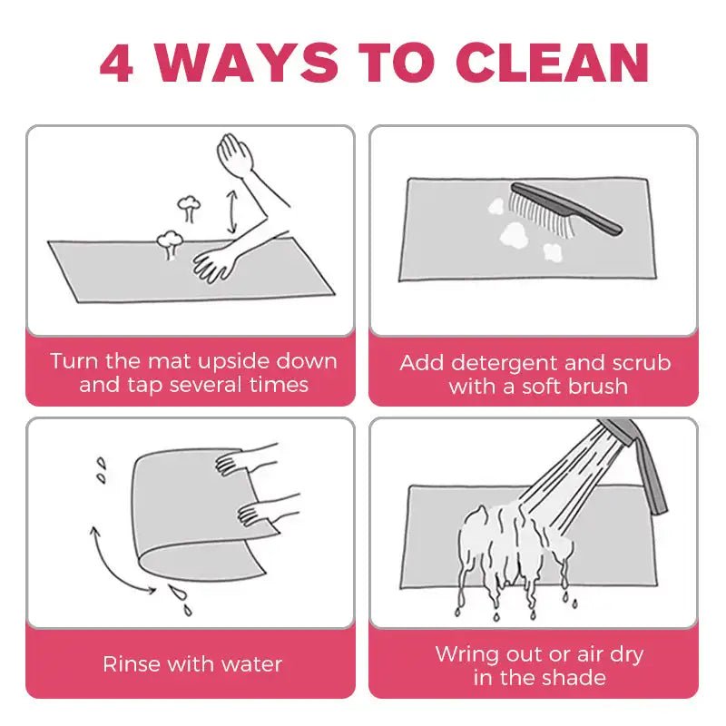 Alien Floral Plush & Diatomaceous Earth Floor Mat Bathroom Absorbent Anti - Slip 3D Fresh Flower Pattern Door Mats Dirt - Resistant - Open Season Industries