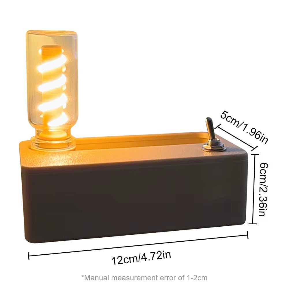 Manual Mechanical Flip Flexible Light Relieve Stress Magnetic Ambient Light Table Night Light Ornament for Indoor Outdoor - Open Season Industries
