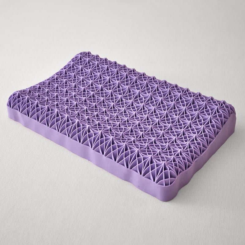 TPE Elastic Pillow, 100% Elastic Grid, Breathable Mesh Cover, Oversized Cool Ergonomic Design for Summer Travel, Neck & Shoulder Pain Relief, All - Season Comfort, Washable, Tiktok Springtok Sleep Essential - Open Season Industries