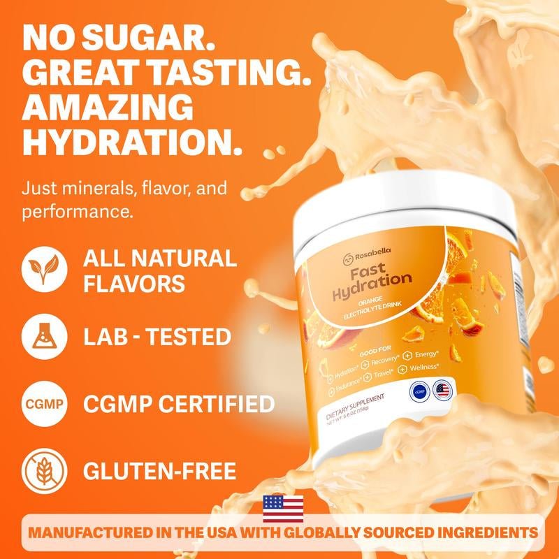Rosabella Electrolytes 3 - Pack for Fast Hydration, Fast Recovery, Electrolyte Imbalance - Open Season Industries