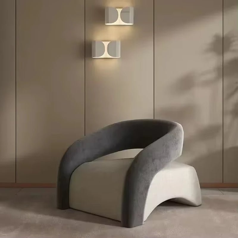 Single Chair Living Room Lazy Single Sofa Leisure Chair Designer Sofa Chair Single Sofa Light Luxury High - End - Open Season Industries