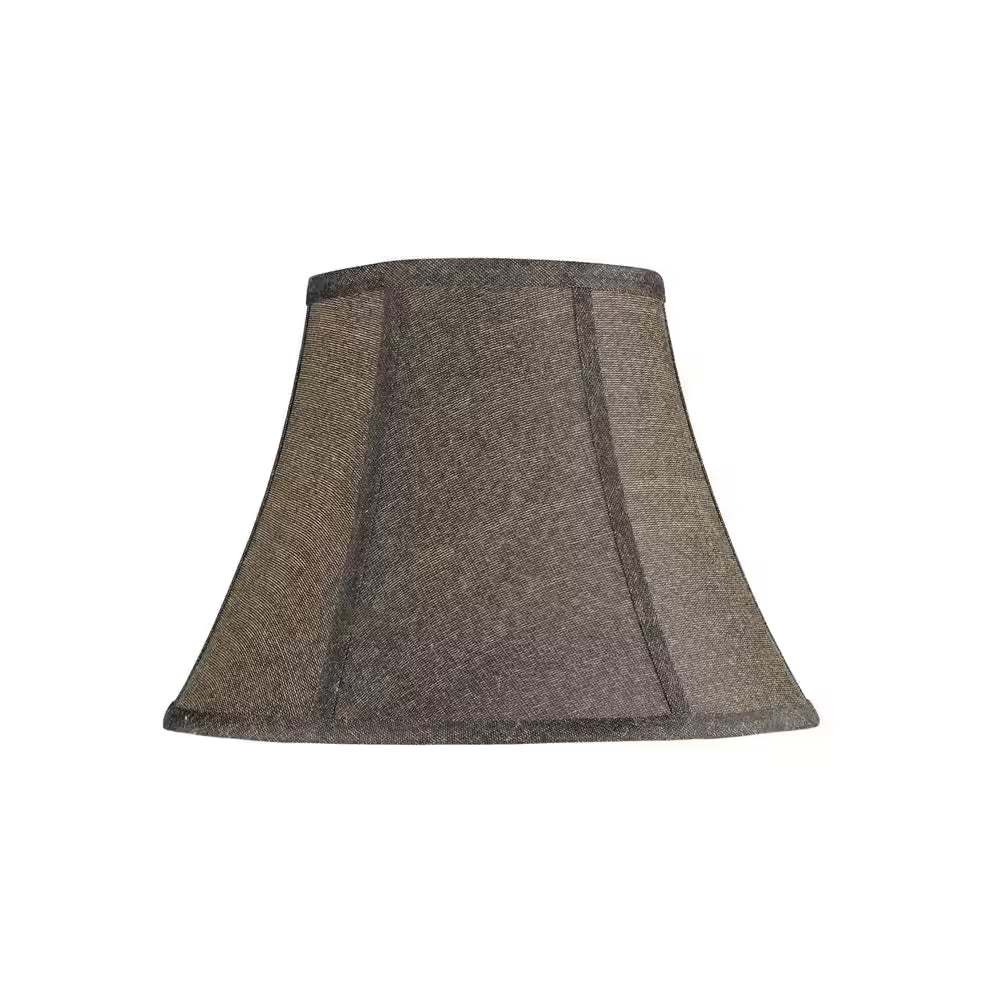 13 In. X 9.5 In. Black Bell Lamp Shade - Open Season Industries