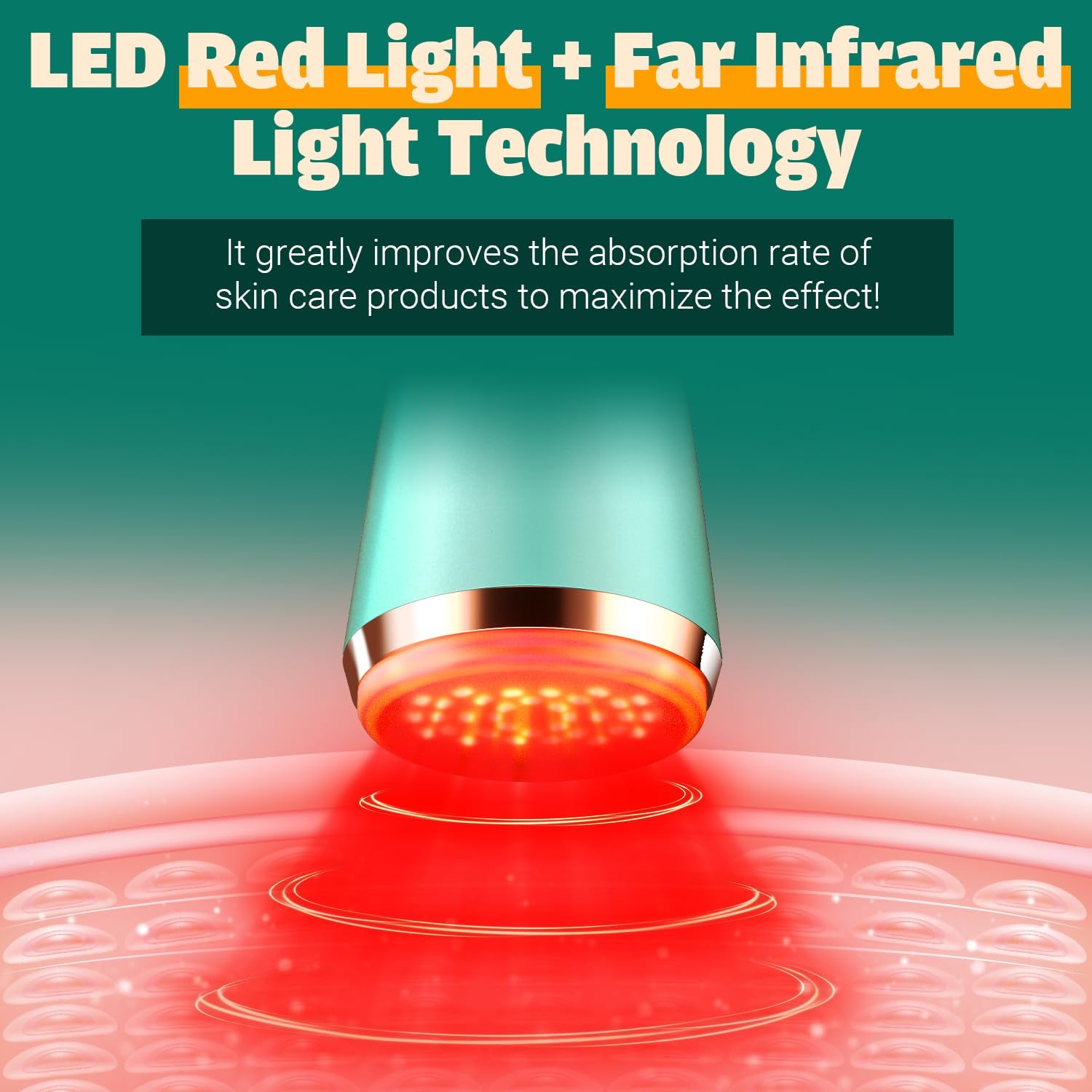 Red Light Therapy for Face - LED Infrared Red Facial Light Therapy Device - Open Season Industries