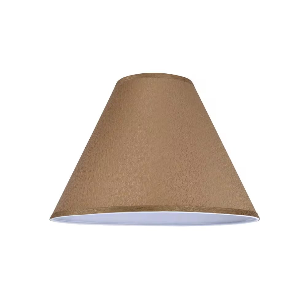 16 In. X 12 In. Khaki Hardback Empire Lamp Shade - Open Season Industries