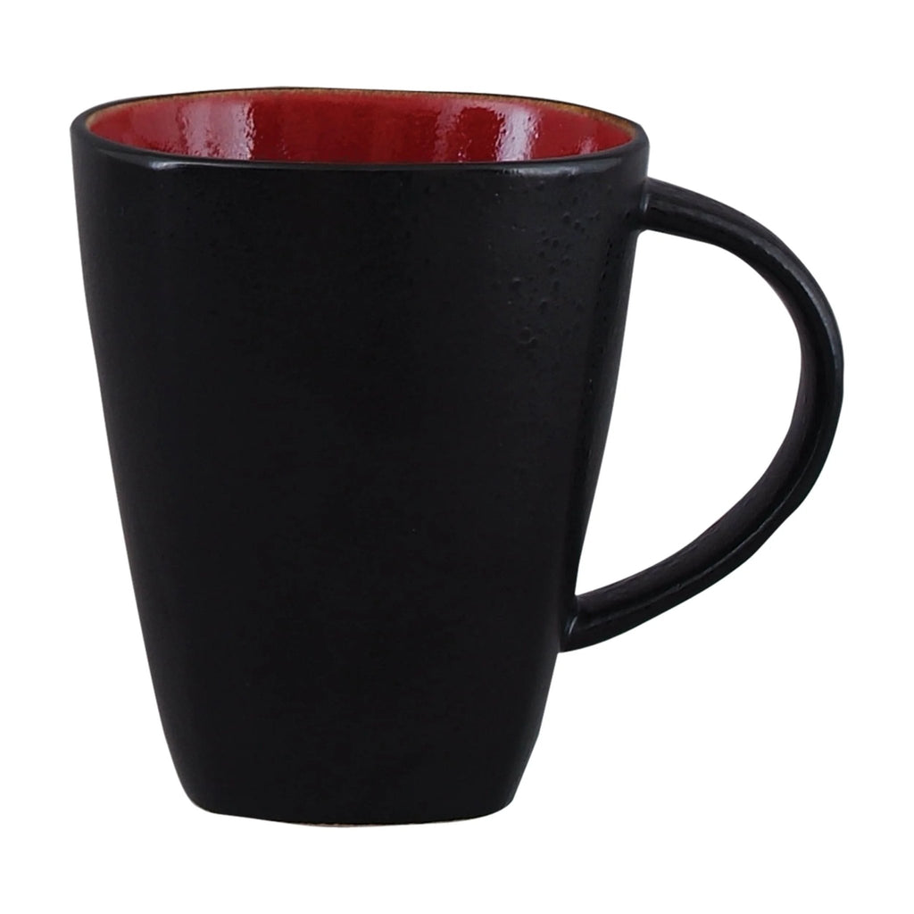 Soho Lounge Square 16 - Piece Dinnerware Set - Red - Open Season Industries