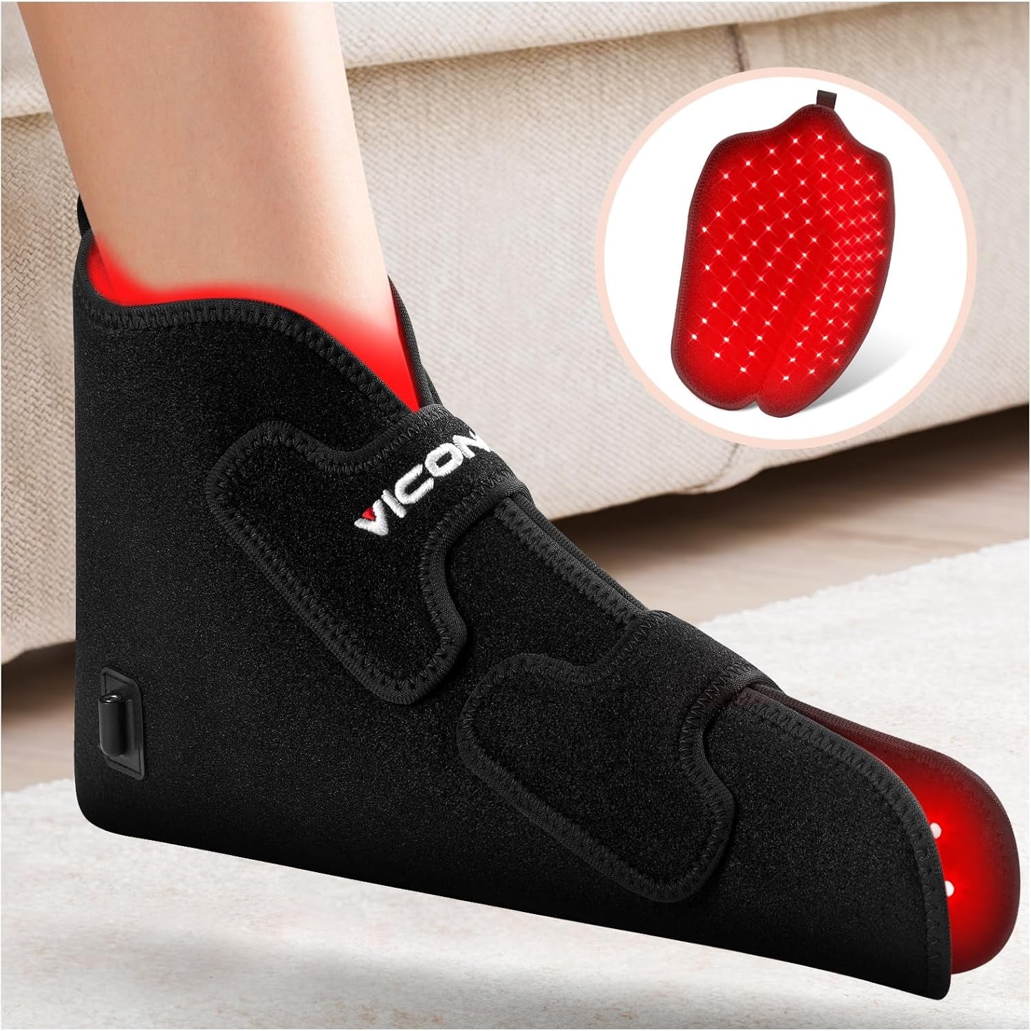 Red Infrared Light Therapy for Feet, Red Light Therapy Shoe Led near Infrared Light Boots - Open Season Industries