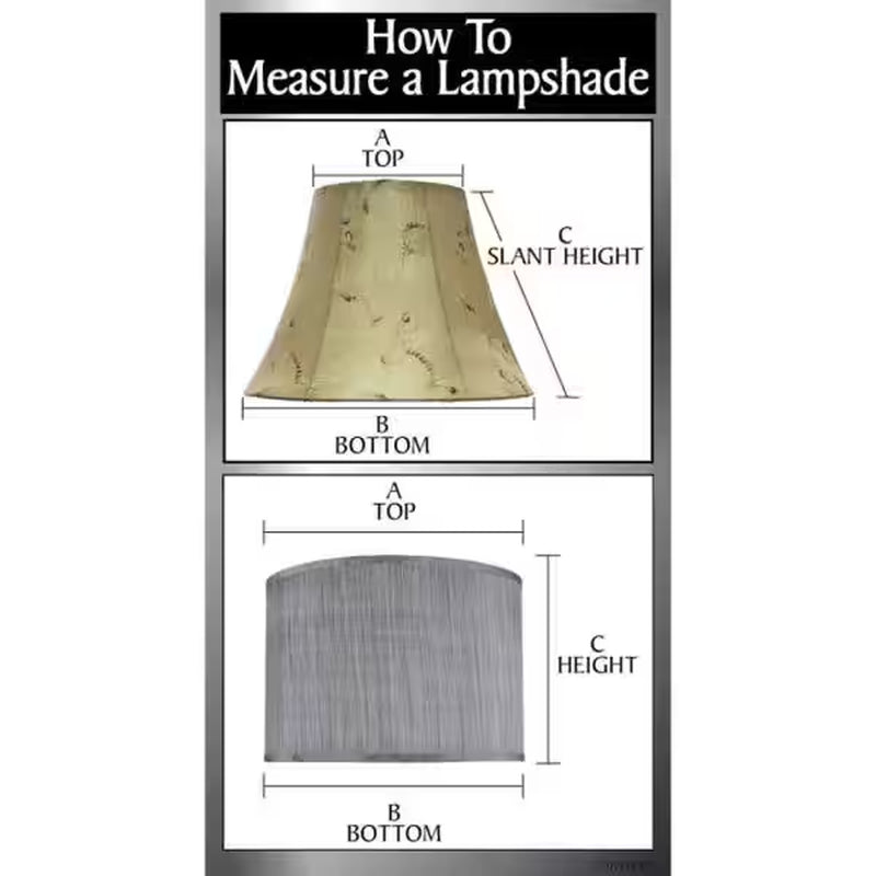 16 In. X 12 In. Khaki Hardback Empire Lamp Shade - Open Season Industries