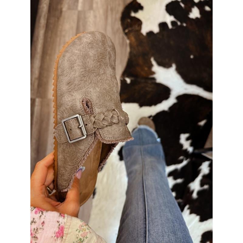 The Iris Tooled Clogs - Open Season Industries