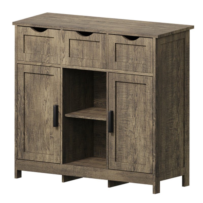 Storage Cabinets,Wooden Floor Cabinet,With Drawers and Shelves Storage Cabinets,Accent Cabinet for Living Room,Bedroom,Bathroom Furniture Home Decor - Open Season Industries