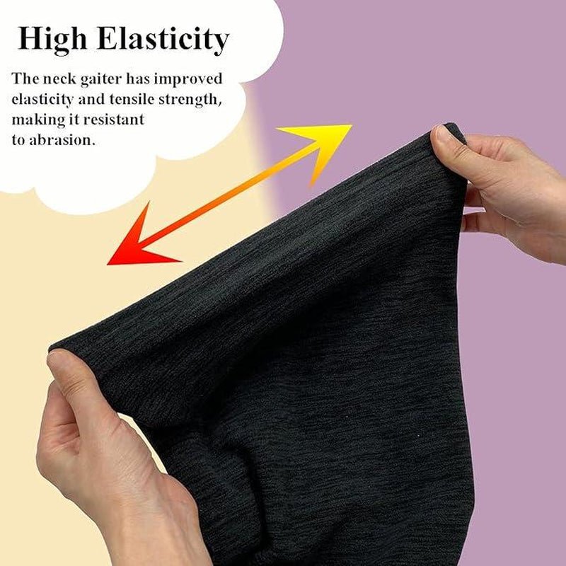 2 Pack Winter Neck Warmer Gaiter Men and Women Fleece Warm Windproof Face Scarf Cover Ski Mask for Cold Weather - Open Season Industries