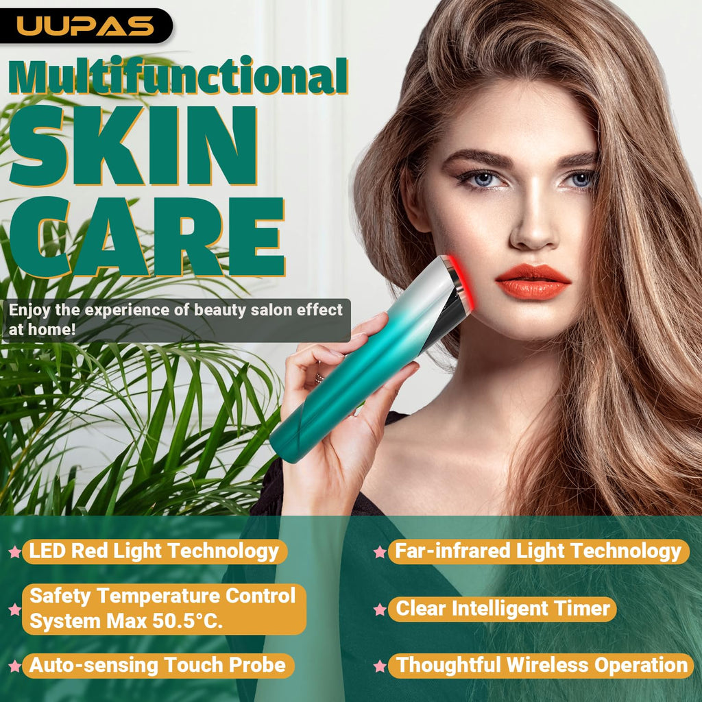 Red Light Therapy for Face - LED Infrared Red Facial Light Therapy Device - Open Season Industries
