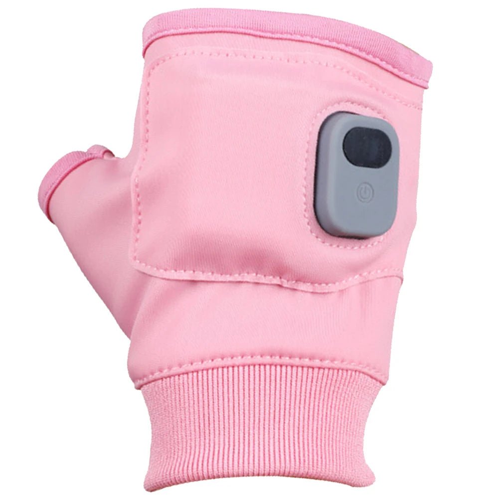 Touchscreen Heating Gloves Rechargeable Winter Warm USB Electric Heated Gloves Fingerless Hand Warmer Thermal for Skiing Gloves - Open Season Industries