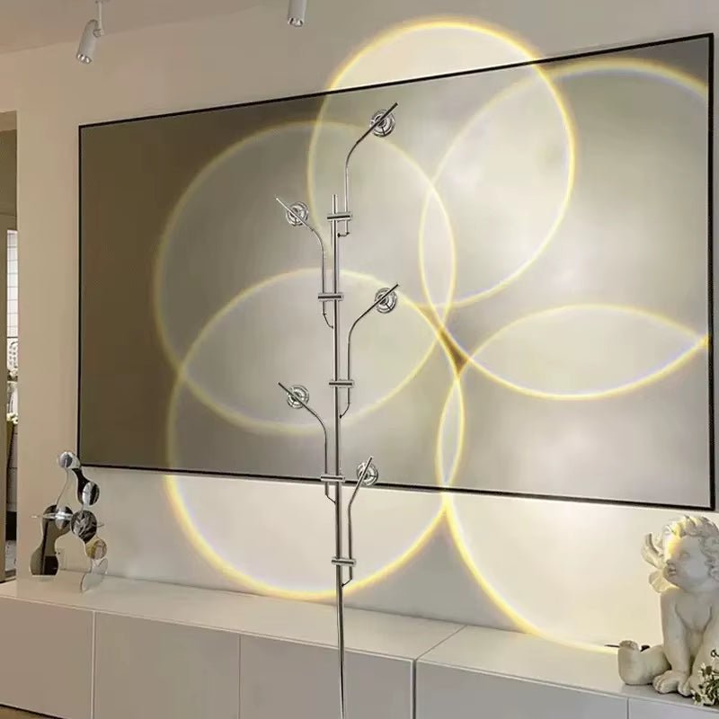 Sunset Lamp Rainbow Atmosphere Night Light Sunset Light for Bedroom Room Decoration Background Wall Sunset Floor Lamp - Open Season Industries