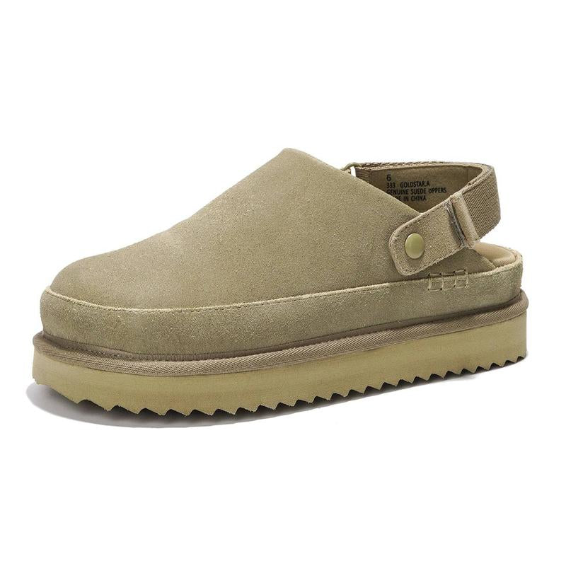 Project Cloud | "Goldstar" Genuine Suede Clogs for Women | Memory Foam | Lightweight | Non - Slip - Open Season Industries