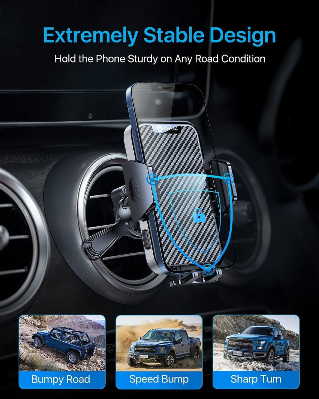 Phone Holder for Car - Open Season Industries