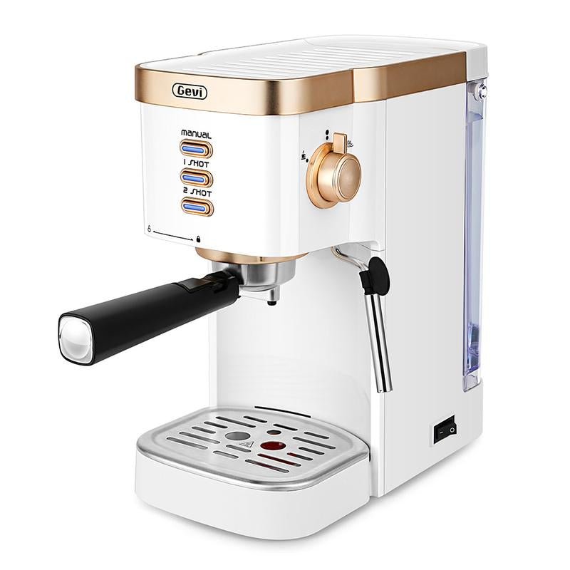 【Springtok】Gevi 20 Bar Espresso Coffee Machine , Automatic Coffee Maker with Milk Frother Steam Wand - Open Season Industries